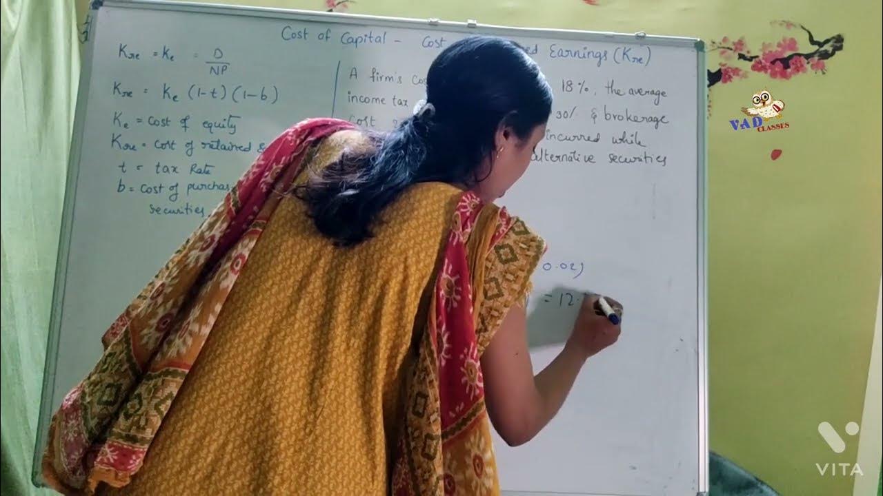 Cost of Retained Earnings in Telugu cost of capital part5 YouTube