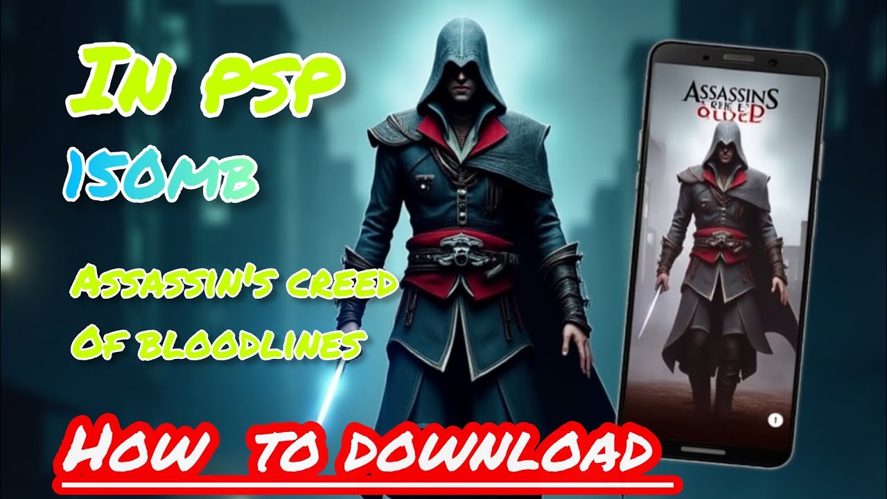 How to download Assassin's creed of bloodlines in android PSP