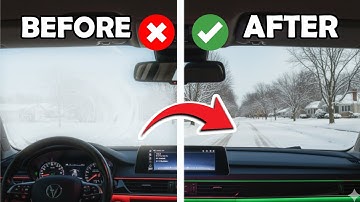 Hoe voorkom je dat je autoruiten voorgoed beslaan! ✅