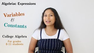 Algebra Odyssey | Lesson 3: Variables & constants