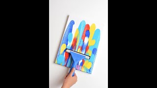 Squeegee Painting 🎨