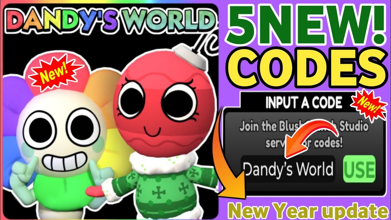 EXCLUSIVE DANDY S WORLD CODES IN JANUARY 2026 ROBLOX DANDY S 