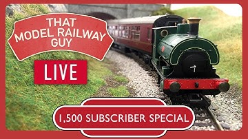 1.5K Subscriber Special! - LIVE Model Railway Running Session!