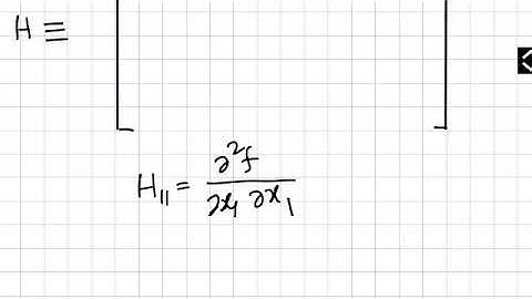 Lect 4: Hessian matrix