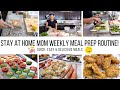 STAY AT HOME MOM WEEKLY MEAL PREP ROUTINE!! // EASY & DELICOUS MEALS // Jessica Tull cook with me