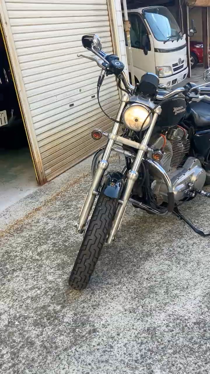 堺市堺区Harley-Davidson xl883 車検 R9 7月 - YouTube