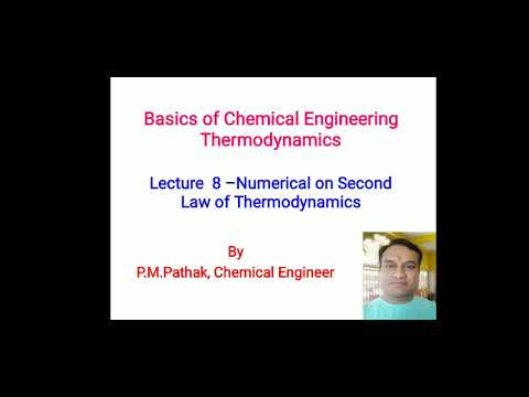 Numerical on Second law of thermodynamics