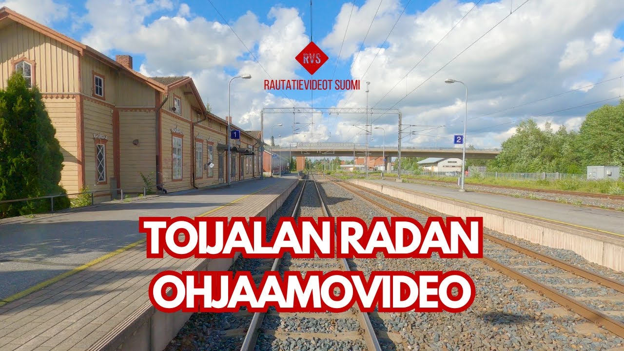 Rataosavideo Turku-Tampere | 4K-video Dm7-kiskobussista