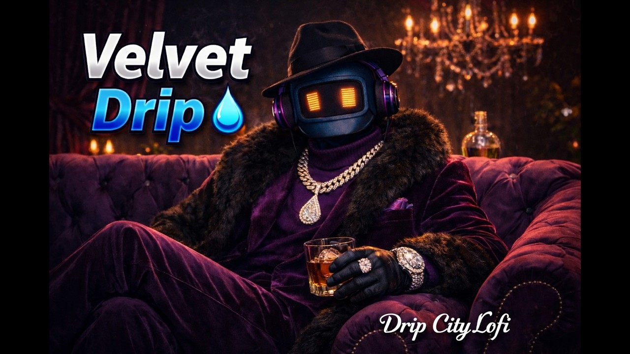 Velvet Drip 💧 | Smooth Trap Lofi Chill Beats | Drip City Lofi