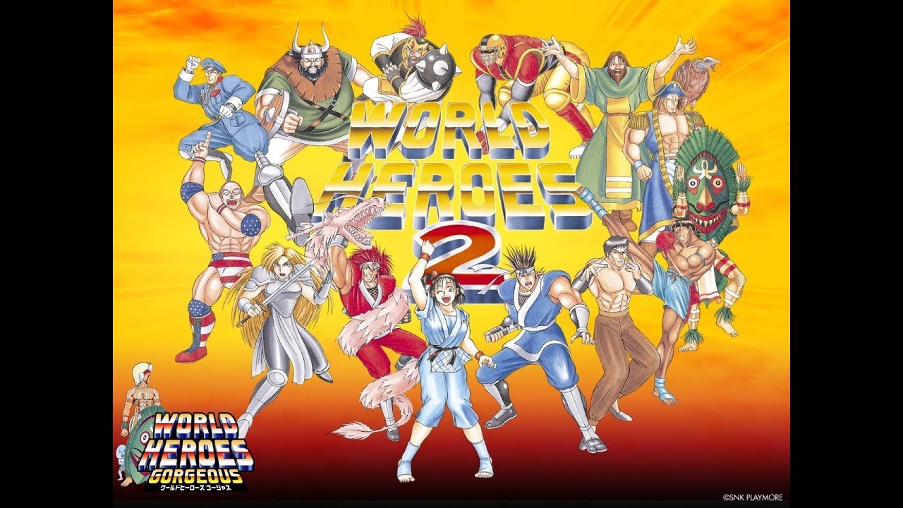 World Heroes 2 - Jeux Neo Geo AES - Jeux vidéo