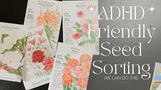 Seed Sorting 101: A Beginner Gardeners Guide to Getting Seeds Organized Before Planting