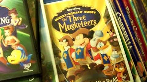 My VHS/DVD Collection