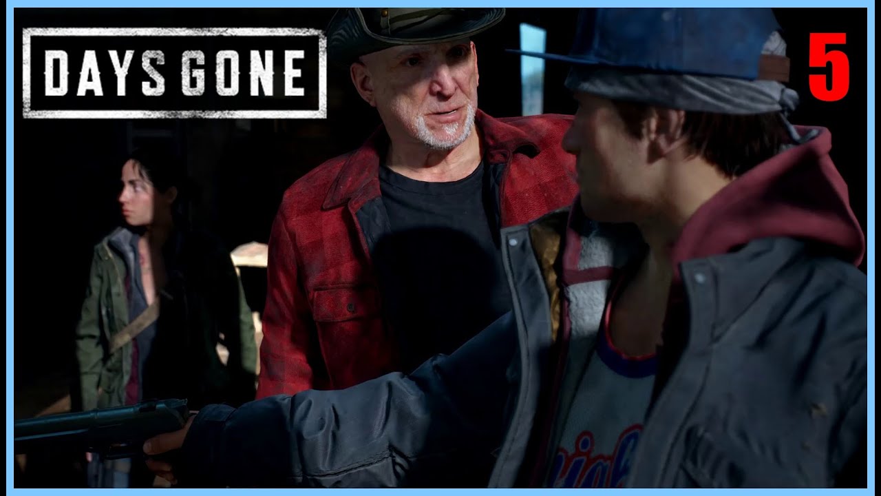 Days gone лагерь железного майка карта