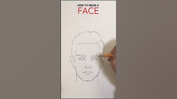 #shorts How to Draw a Face #art