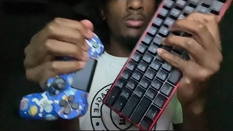 ASMR 1 Hour Controller & Keyboard Tapping And Scratching Sounds (Fast And Aggressive)