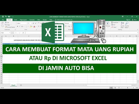 Cara Membuat Format Mata Uang Rupiah atau Rp di Microsoft Excel