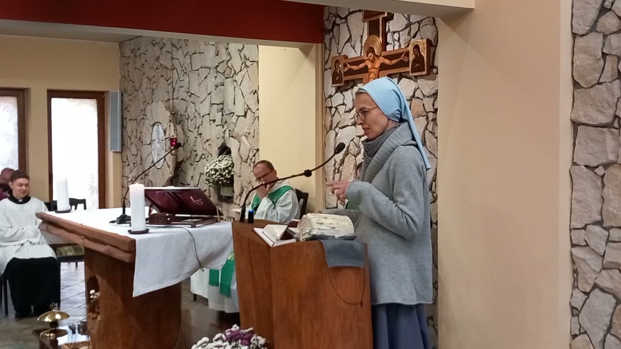 Słowo do Ewangelii 19 listopada 2023 r. - s. Joanna Nowińska