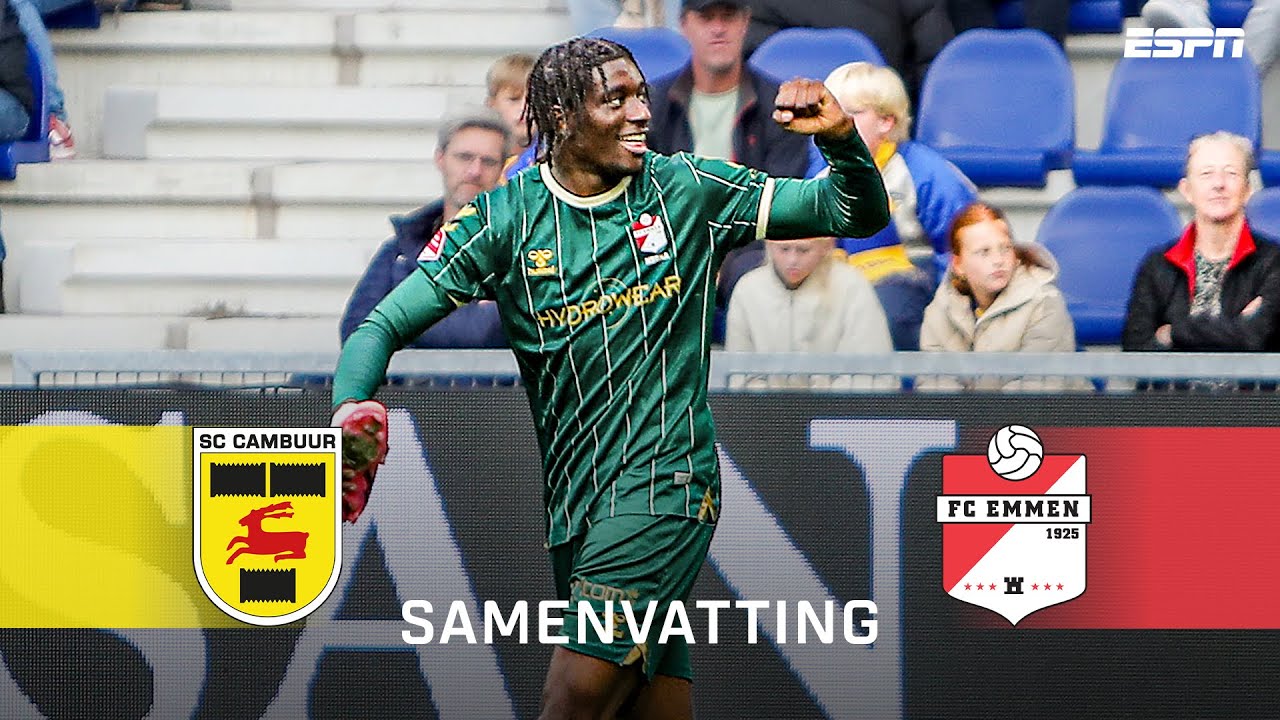 🤩 EERSTE GOAL van CAMBUUR in het NIEUWE STADION! 🏟️ | SC Cambuur - FC Emmen