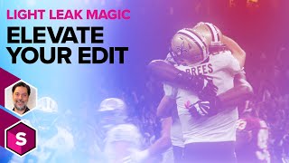 Elevate your Edit with Sapphire Light Leaks Dissolve