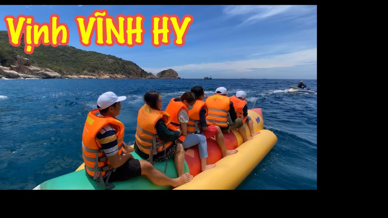 #35-Vịnh Vĩnh Hy - 1 trong 4 vịnh đẹp nhất Việt Nam - ngắm san hô - thử trò chơi cano kéo phao chuối