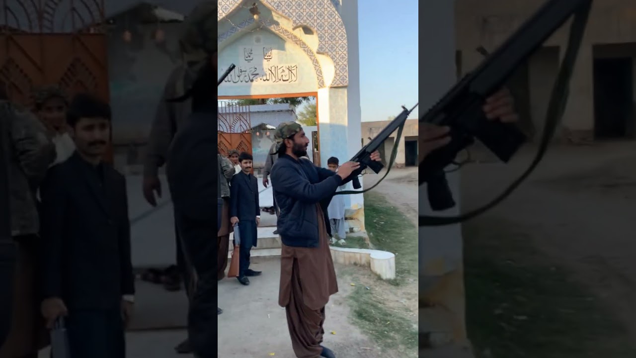 🔥 M416 Firing at Cousin's Wedding Celebration! 🎉 | Real or Replica? | Must Watch! 🚨