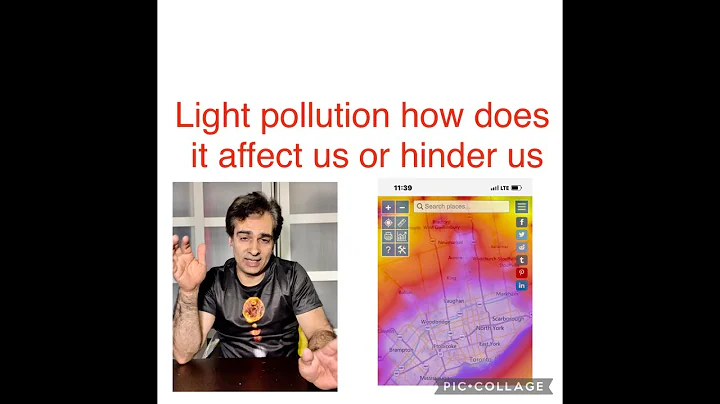 what is Light pollution & how does it hinder us?