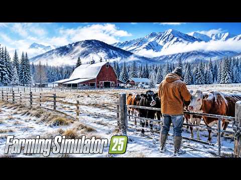 Will the Abandoned Farm Survive Winter?  | FS25 100 Days Abandoned Farm Challenge Ep. 16