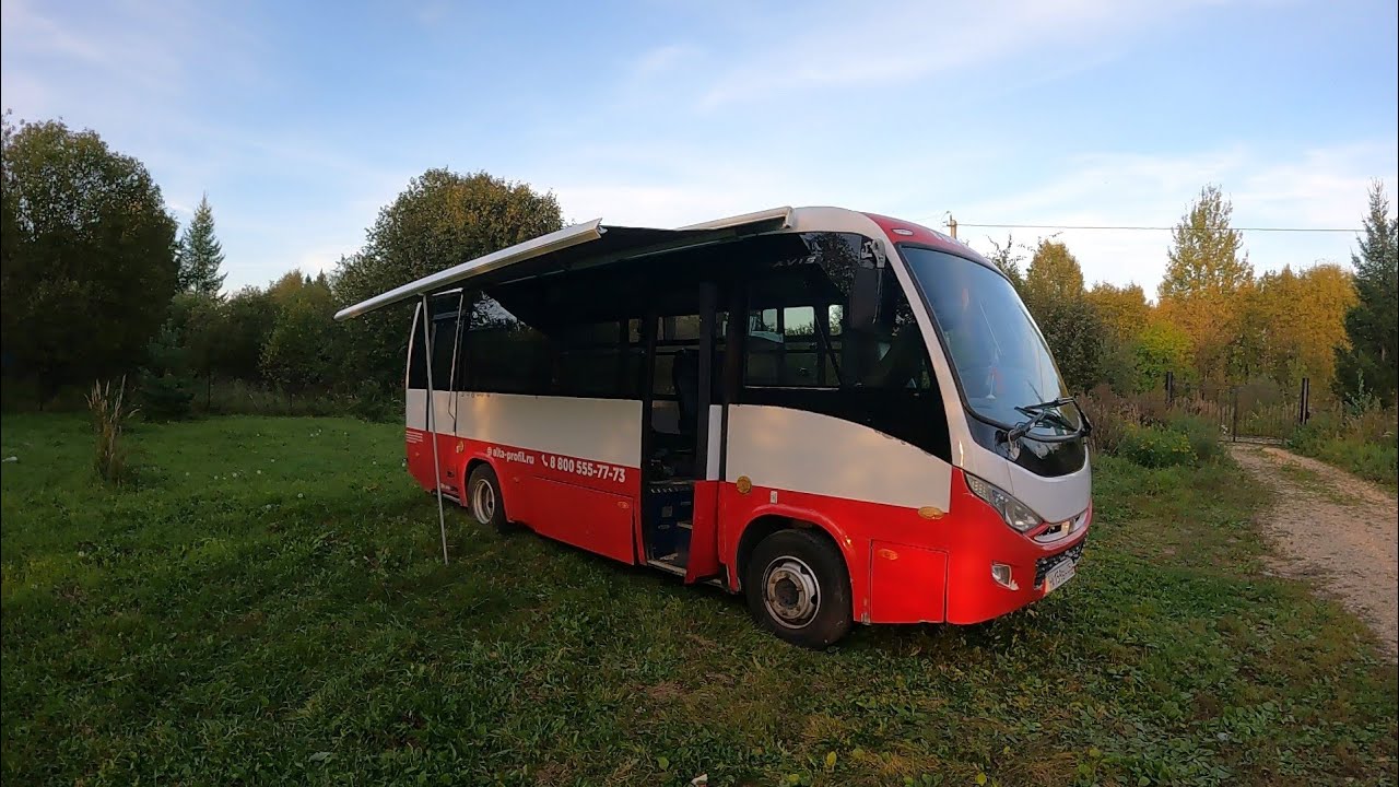 Автодом из автобуса. Начало. - YouTube