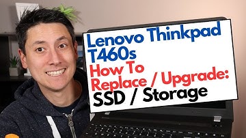 How To Replace or Upgrade SSD / Storage - Lenovo ThinkPad T460S Laptop Computer