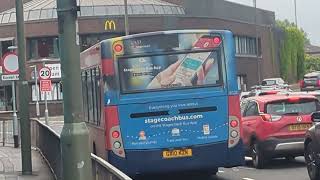 Here is the Stagecoach bus 27657 on the number 1 in Guildford Thursday 21 May 2026
