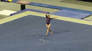 Lilly Lippeatt (Clemson) Floor 9.825 vs. Iowa State (2024 NCAA Regionals)