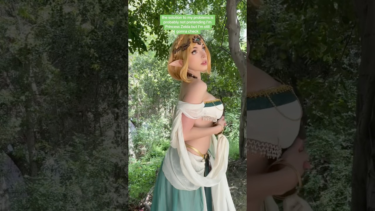 It’s worth a shot 🧝‍♀️ #legendofzelda #cosplay #zeldacosplay #zelda