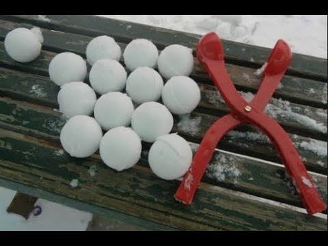 Vídeo: Como Fazer Bolas De Neve