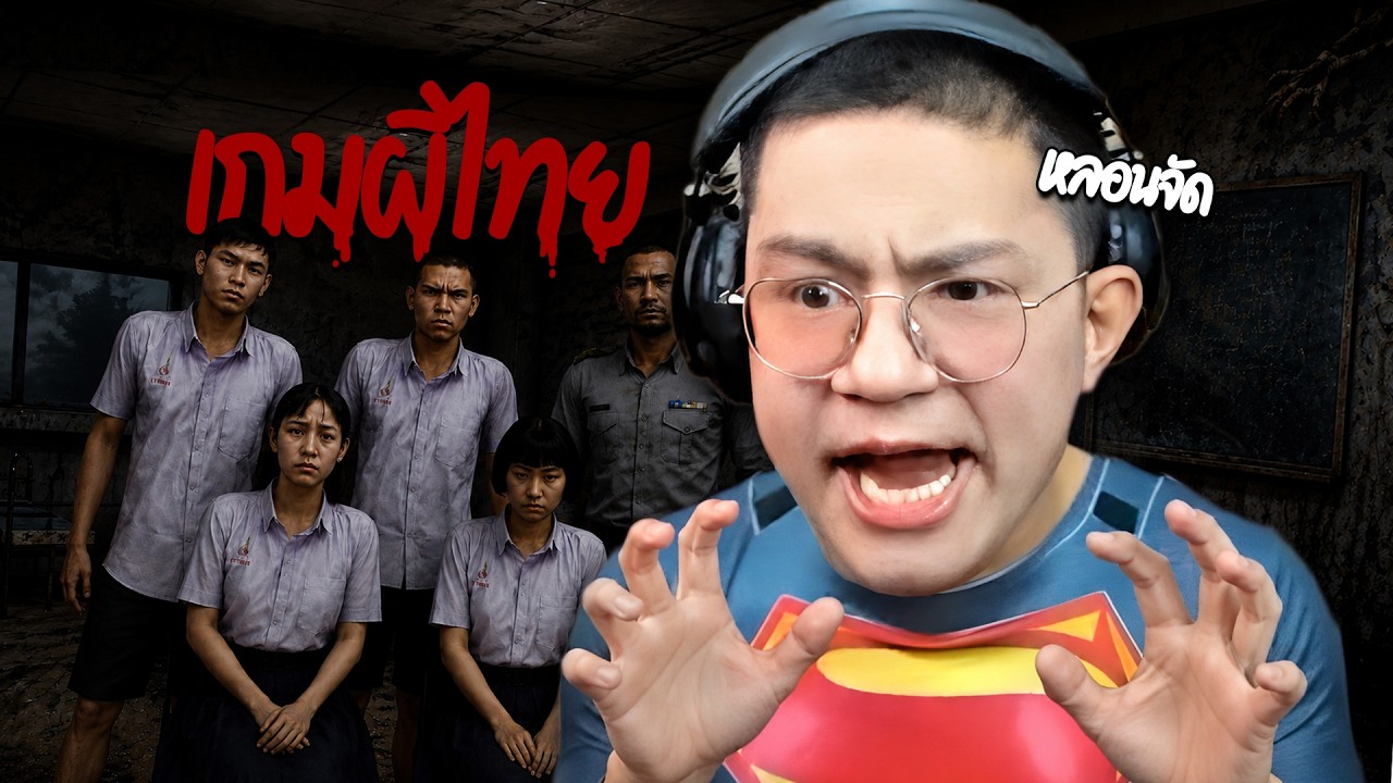 เมื่อลุงเอเล่นเกมผีไทยในโรงเรียน โคตรหลอน ตกใจตกเก้าอี้โคตรฮา  | ลุงเอ Lung A