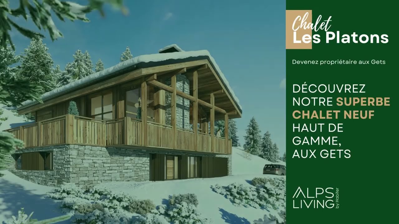 Programme immobilier neuf haut de gamme "Les Platons" - Les Gets