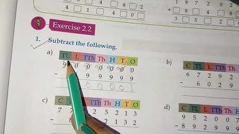wow maths class 5 explanation video of exercise 2.2