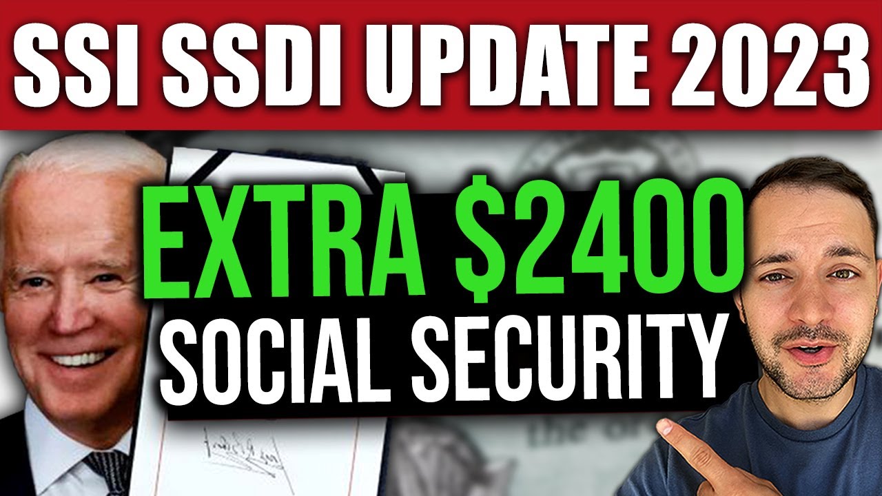 SSI, SSDI, SSA 2400 (200/Month) INCREASE in 2023… Social Security