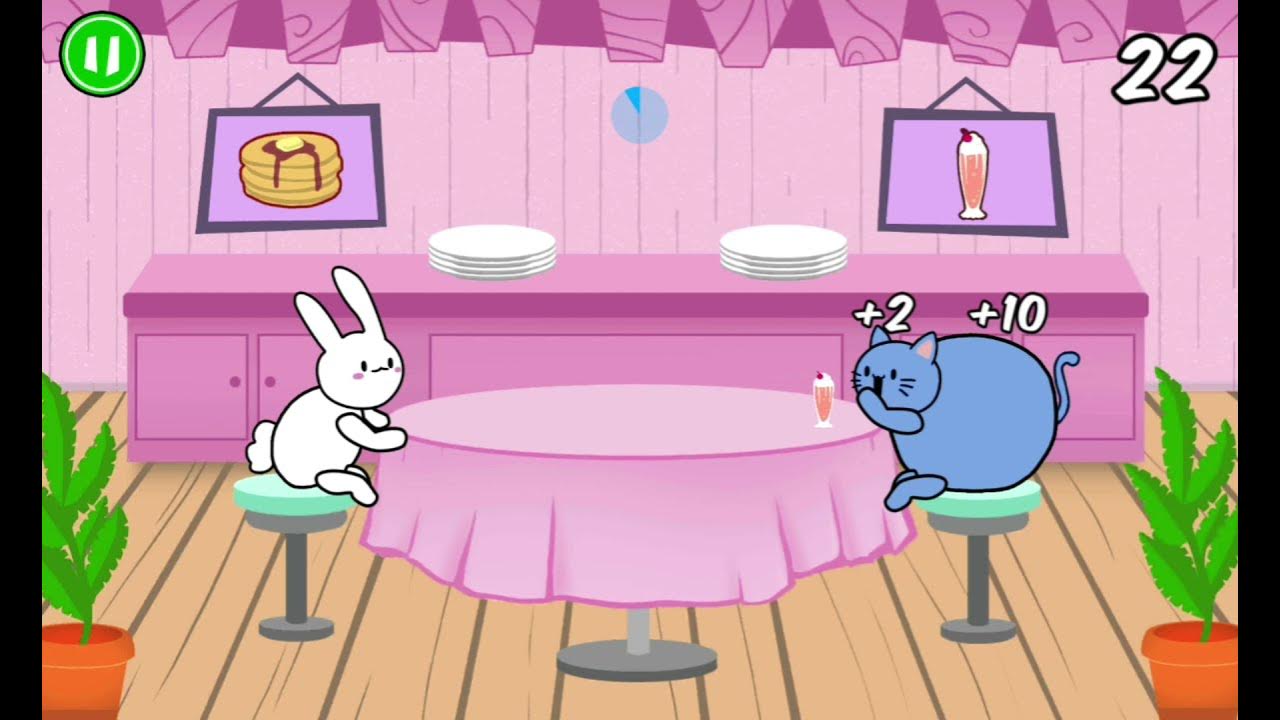 Bunny Pancake Kitty Milkshake New highscore gameplay YouTube