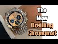 New Breitling Chronomat Review (Salmon Dial & Bullet Bracelet)