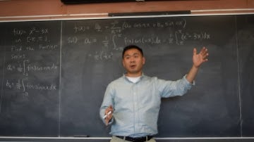 Calculating Fourier Series over [-pi,pi] example