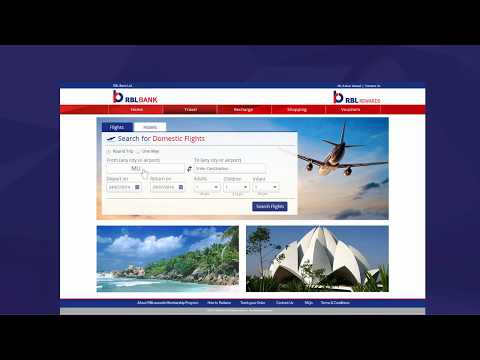 RBL Bank Credit Cards Rewards Portal - from the Best Bank