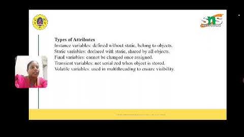 Methods and attributes |object oriented programming|SNS Institutions