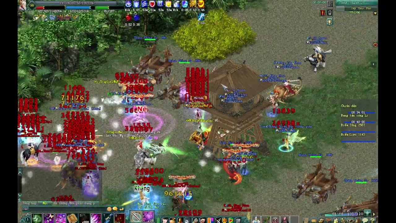 Lượng dame cực khủng từ Thúy Yên Linh nữ có thể gây ra tại chiến trường Hiệp Lộ Võ Lâm 2