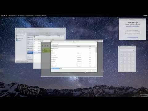 OS.js - Demonstration - October 2014
