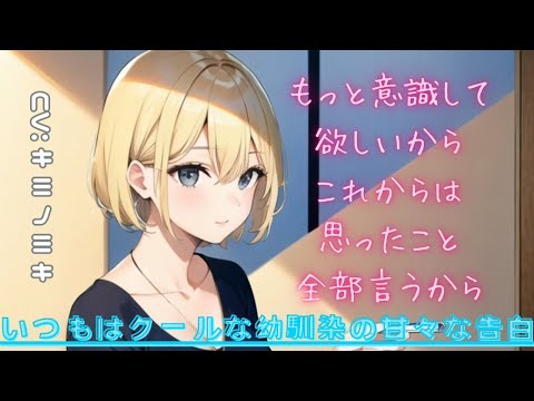 【男性向けASMR】いつもクールな幼馴染の甘々告白【シチュエーションボイス】【甘々】