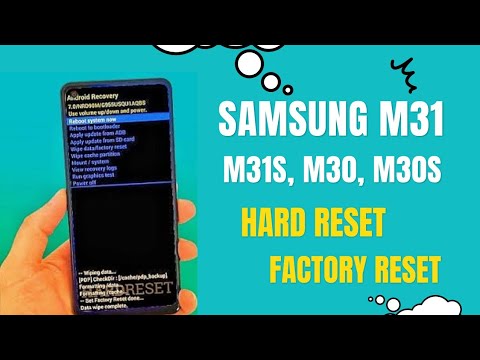 Samsung M31 | M31S Hard Reset | Pin | Pattern | Password | Fingerprint ...