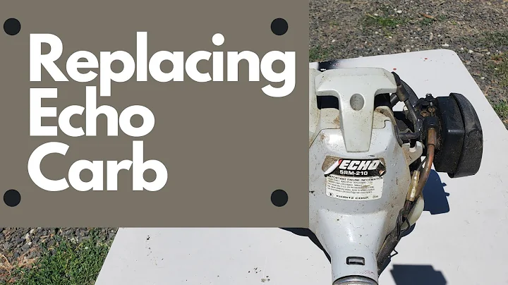 Replacing and tuning the Echo SRM-210 Carburetor