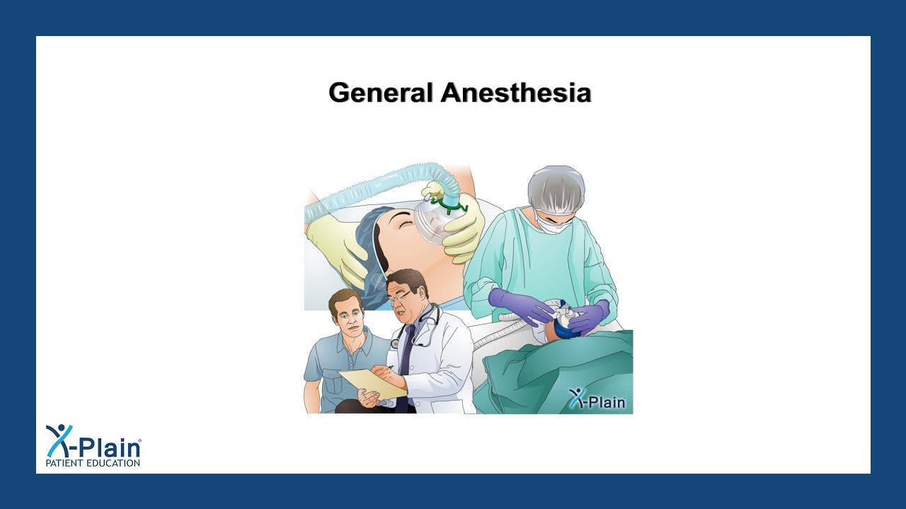 General Anesthesia YouTube