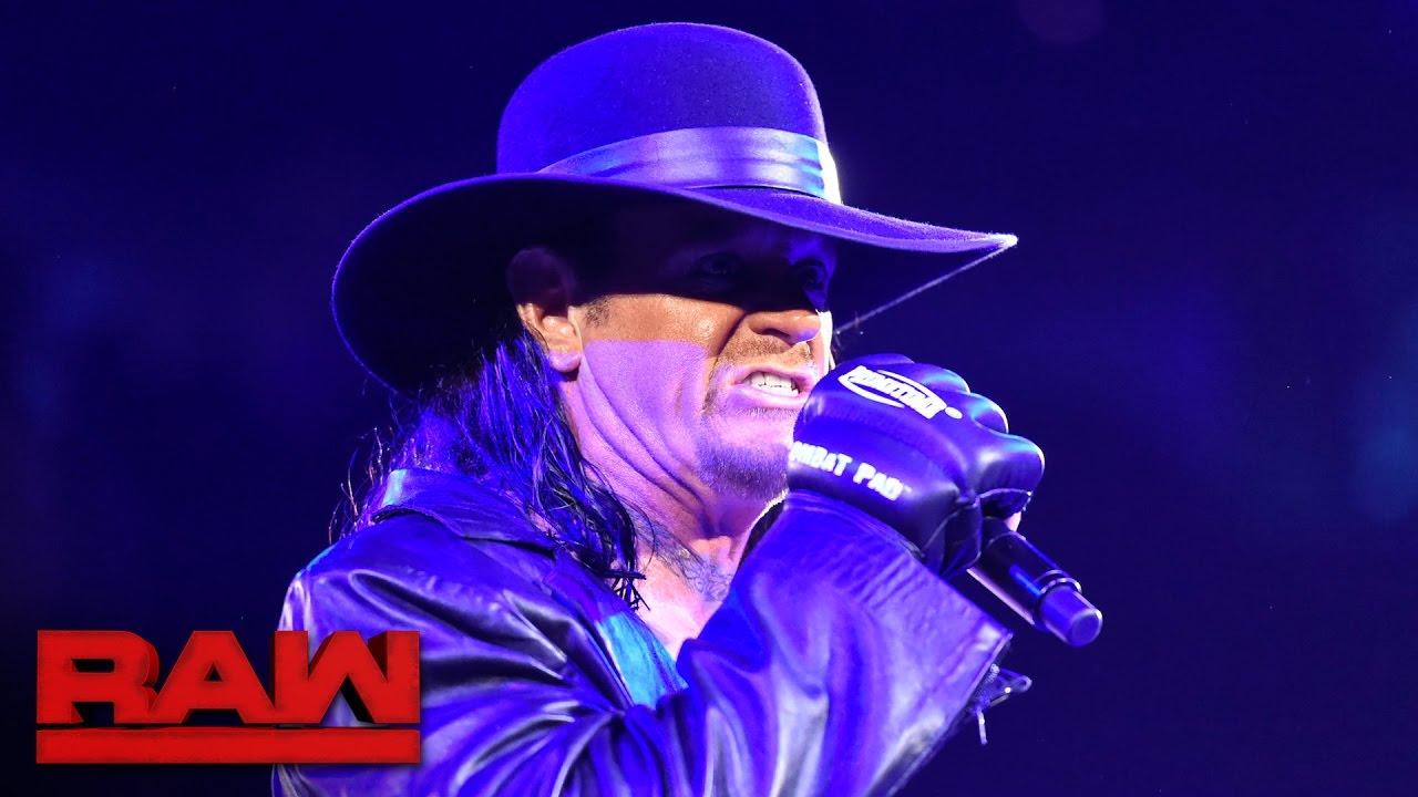 The Undertaker makes a chilling Royal Rumble Match announcement: Raw, Jan. 9, 2017