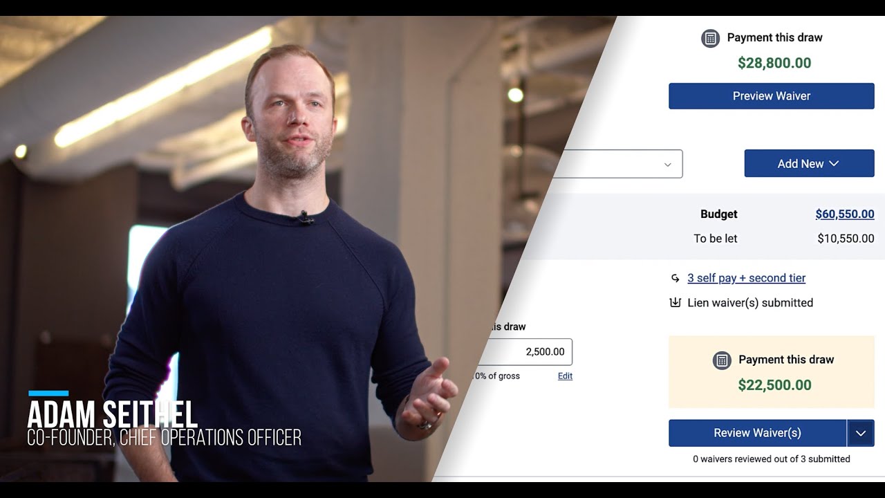 Vertical - Construction draws and lien waivers without chaos